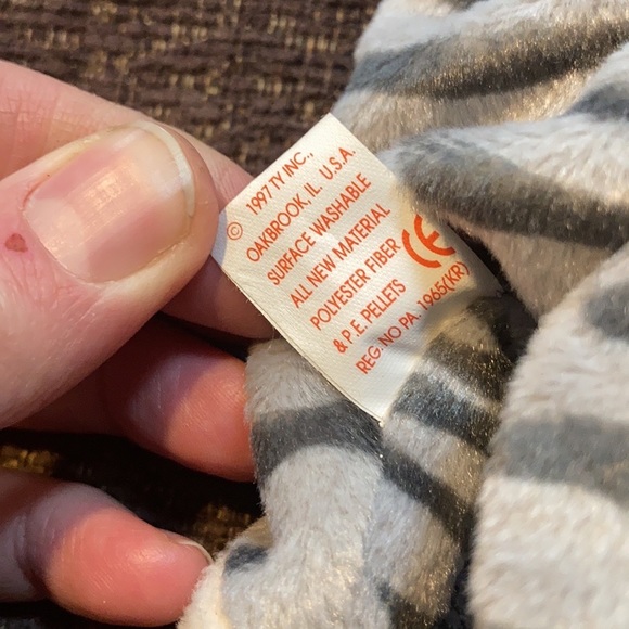 Bundle of Vintage Ty Beanie Babies “Pounce” and “Prance” 5th Generation - Picture 10 of 10